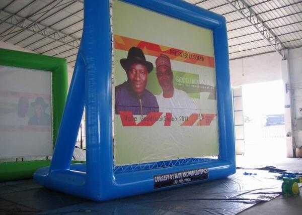 Water Billboard / outdoor Inflatable Advertising Billboard , Floating Billboard