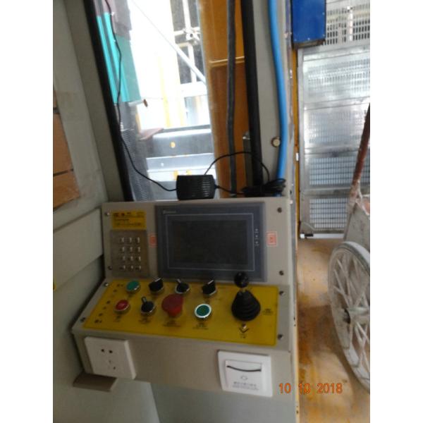 Bridges Chimney Q345B Steel 36 M / Min Construction Site Lift