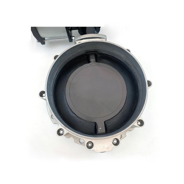 Single Flange Butterfly Valve DN300 Easy to Operate for Powdery and Granular Material