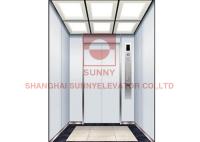 Elevador de aço inoxidável do passageiro da cortina 1200×1000MM MRL da luz