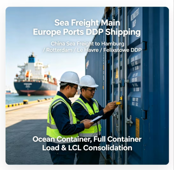 DDP Logistics Sea Transport Service For Battery Magnetic Chemical