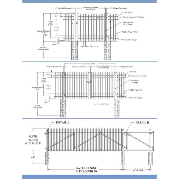 Hot sale garrison fence (factory, ISO 9001 certificate )