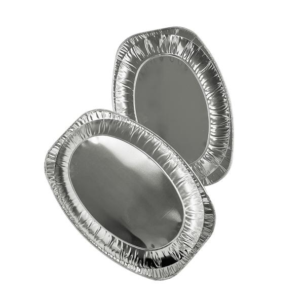 Питание Эко Пицца Перерабатываемая алюминиевая фольга Круглый поднос Контейнер Турция Панель Заказ