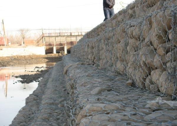 Retaining Wall 80x100 2.7mm Woven Gabion Basket 1x1x1 2m X 1m X 1m