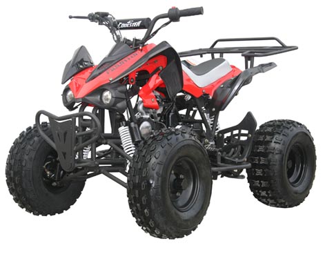Engine 125cc Fully Auto Youth Racing ATV With Reverse Max Load 65kg Electric Start