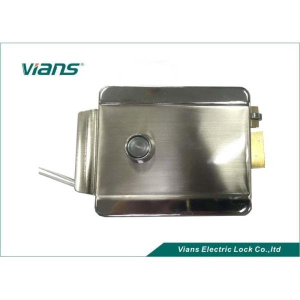 VI - 600A Electric High Security Rim Lock with Rolling Latch , Opening Left or Opening Right