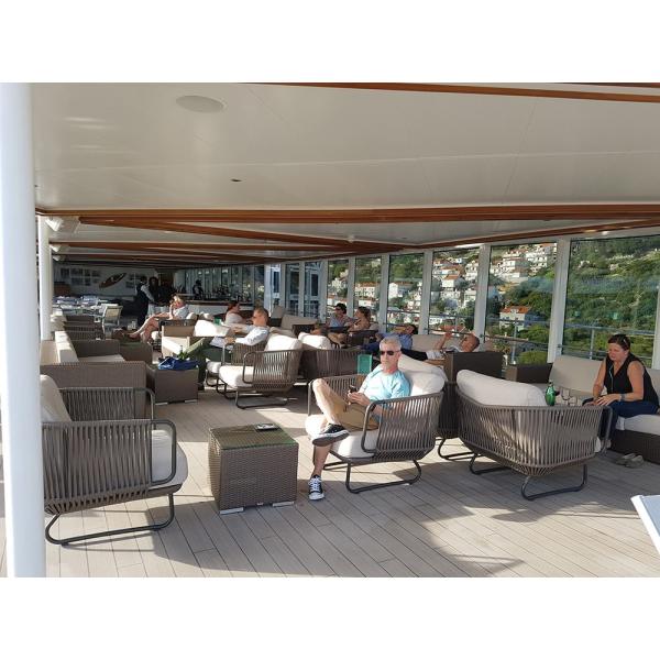 Courtyard Furniture High End Rattan Outdoor Furniture for Modern Luxury Sofa Set