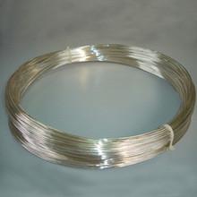 Soft Silver Plated Wire For Electrical Contacts / Nickel Plated Wire High Arc Erosion Resistance