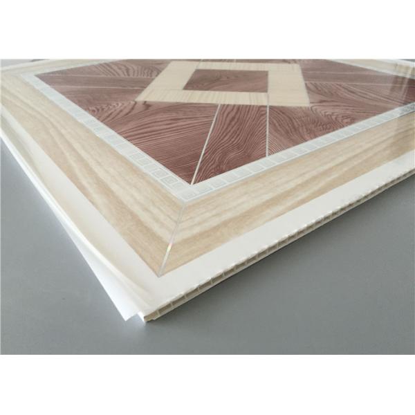 Light Weight Pvc Wall Tile Panels , Suspended Ceiling Tiles For Bathrooms