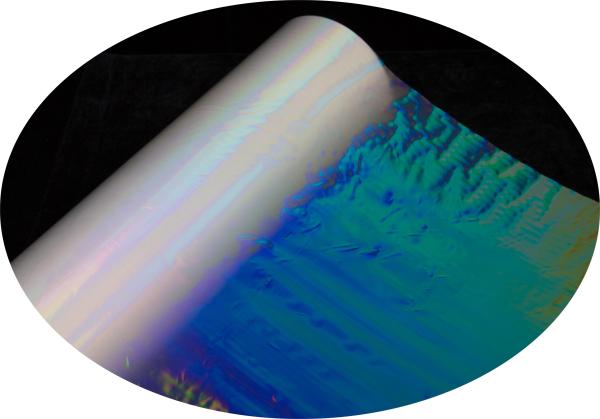 BOPP True Seamless Rainbow Holographic Thermal Lamination Film with EVA Glue Designed for Packaging