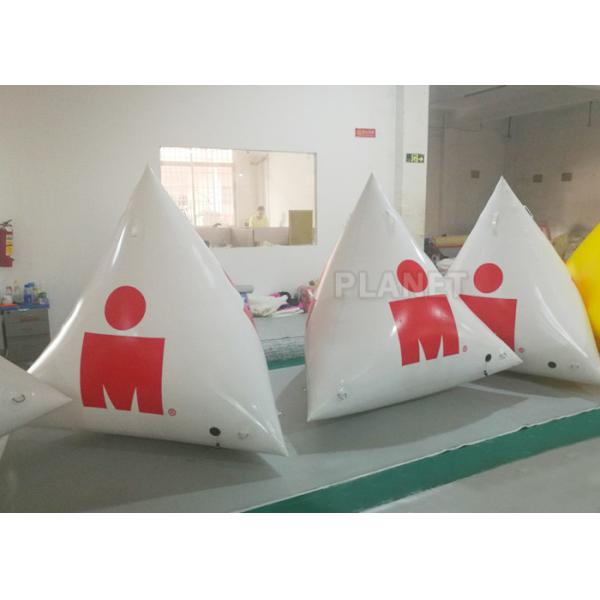 Белые большие раздувные томбуи вручают пневматический насос и комплект для ремонта КЭ печатания/УЛ