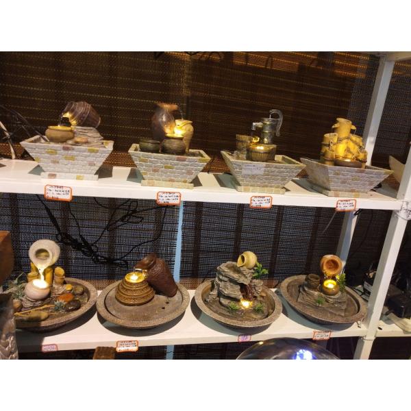 Multi - Color Polyresin Mountain Indoor Tabletop Fountains