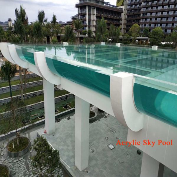 Наружный бассейн из стекловолокна Плотность 1,19-1,20 кг/см3 Высокая светопроницаемость 93%