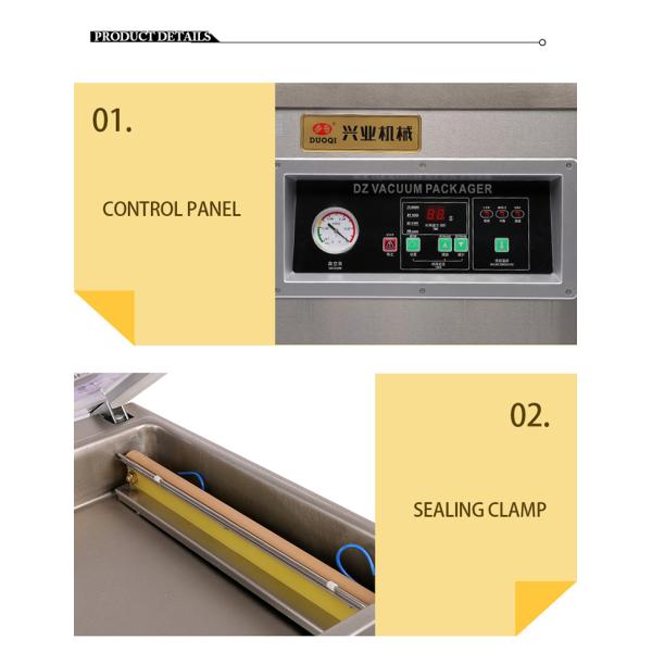 20 L/S Коммерческая вакуумная упаковочная машина для сырного мяса хлеба Модель DZ-400