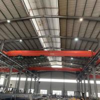 7,5 ligne contrôles pendante de Ton Single Girder Overhead Crane 6m avec la grue de corde