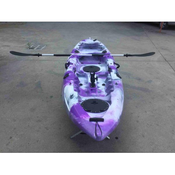 Верхний сегмент рекреационный путешествуя океан каяка в 9 ног УЛЬТРАФИОЛЕТОВЫЙ устойчивый - идя корпус 5мм толщиной