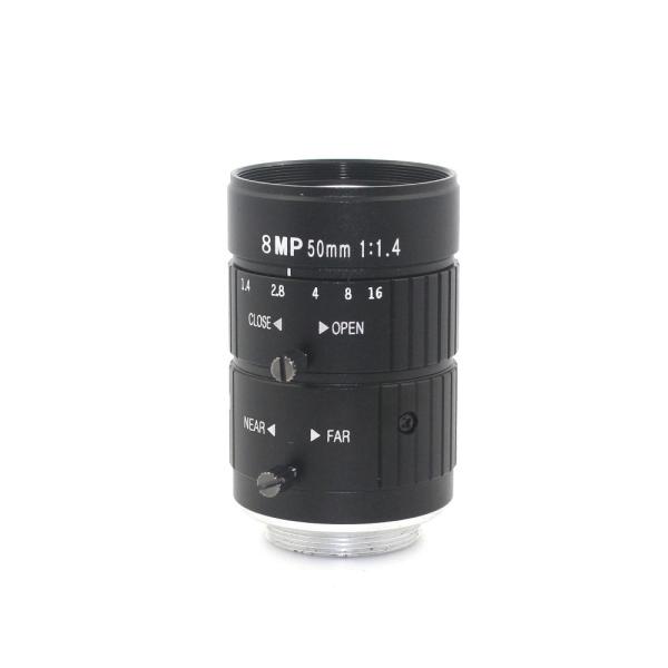 F1.4 Manual ITS Road Traffic Machine Vision Lens 4K For 5MP 6MP 8 Megapixel HD Box Body Camera