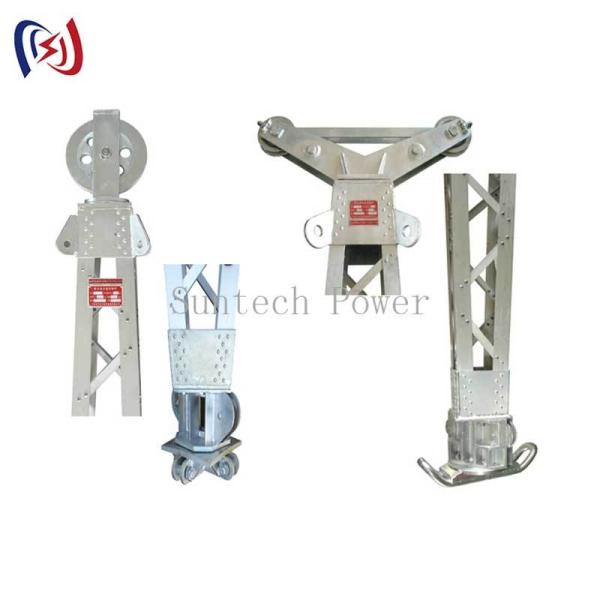 Heavy Duty Inner Suspended Lattice Gin Pole For Transmission Tower Construction