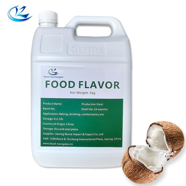 Essence alimentaire Extrait de plantes Matériau primaire Arôme de noix de coco Poudre liquide pour boulangerie