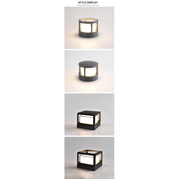 IP65 Waterproof 12W Modern LED Outdoor Wall Light for Light Control in Sleek Design
