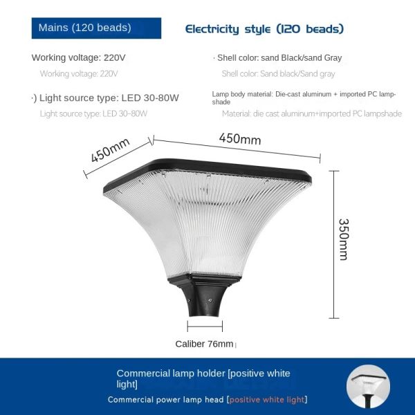 Long-Lifespan Solar Garden Lamp for Wholesale Projects and Landscape Upgrades