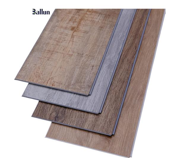 Venta de vinilo de piso de hotel con textura en relieve y superficie gráfica de capa de madera simple