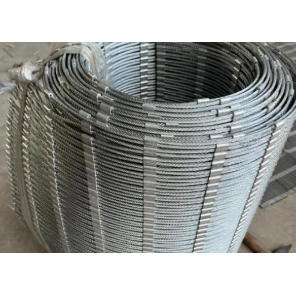 AISI316 50*50mm Balustrade Cable Mesh Heavy Duty X Tend CE/SGS Certified