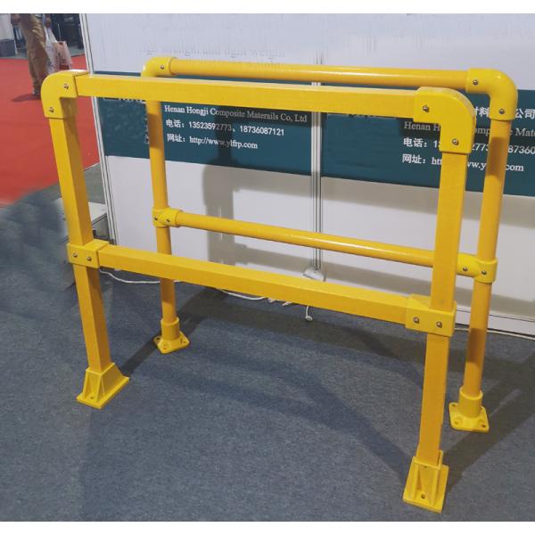 Chemical Resistant Pultruded GFRP Handrail Fence Insulated for Maximum Protection