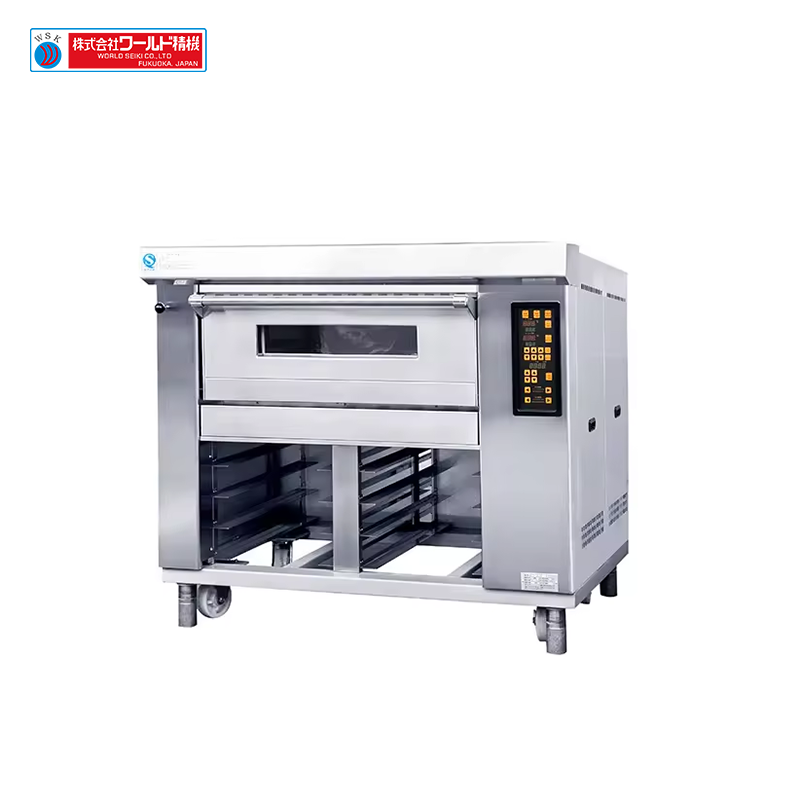 Bakery Gas Deck Oven Commercial Convection Pizza 1000mm 220V