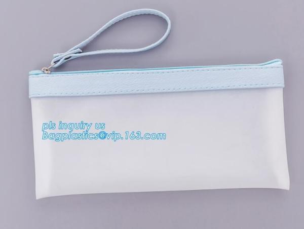 pencil bag school bag, TPU plastic pencil case with handle, creative kids pencil case for school children stationery set