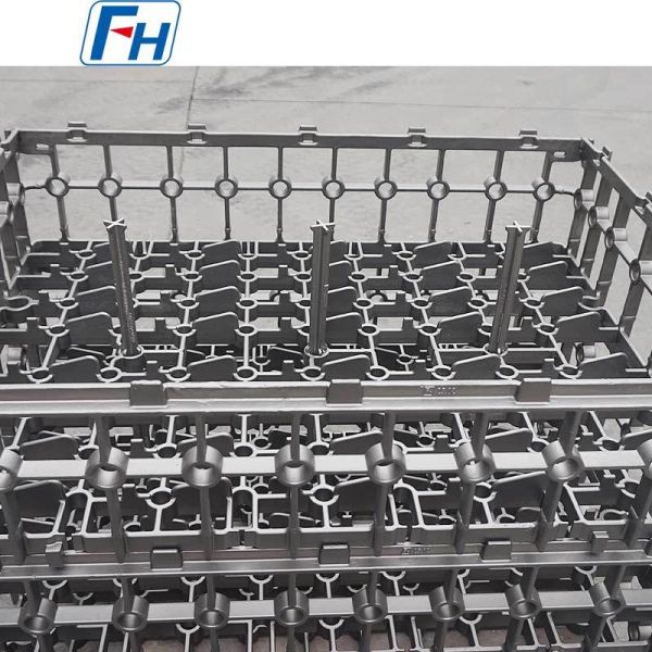 Cr25Ni20 Heat Resistant Steel Heat Treat Basket For Use In Vacuum Furnaces