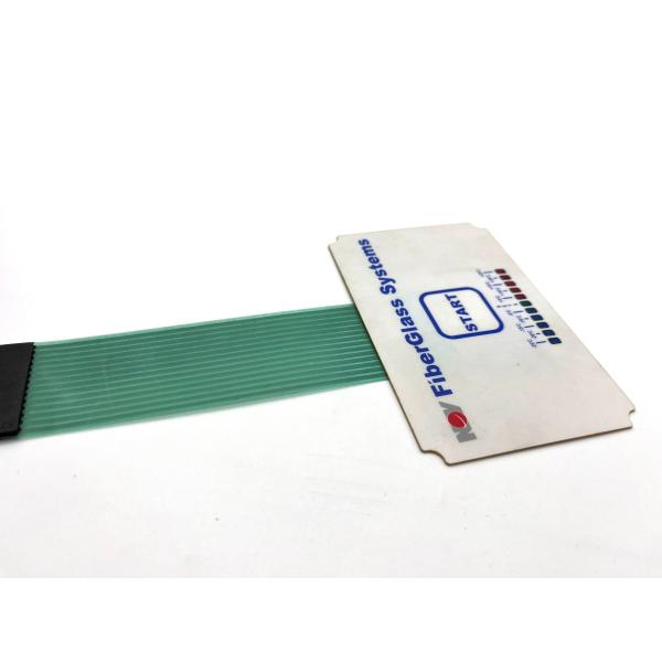 3M Rear Adhesive Membrane Touch Switch With Gradient Printing