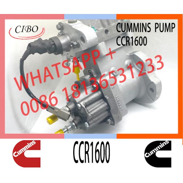 Pompe commune d'injecteur de rail 3973228 CCR1600 pour le numéro de la pièce de