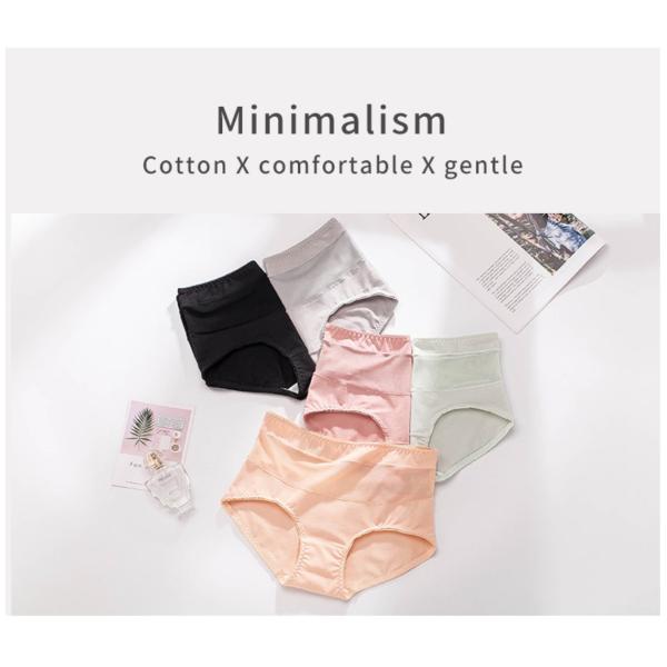 Нижнее белье Waisted женщин высокое плюс размера ремней безшовный сексуальный полости Crotch хлопка вне прозрачный