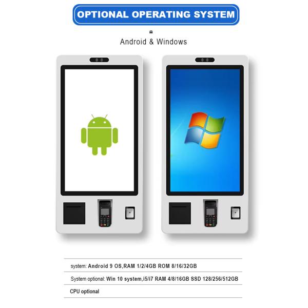 Self-Service Kiosk with Capacitive Touch 20 Points Multi-Format Deployment and Centralized CMS Control