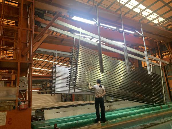 Degreasing Tank With Free Sulfuric Acid 180 Plusmn 30 G/l For Anodizing Production Line
