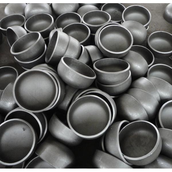 Батт сварил безшовный цвет 2mm-25mm черноты крышки стальной трубы углерода Hdg