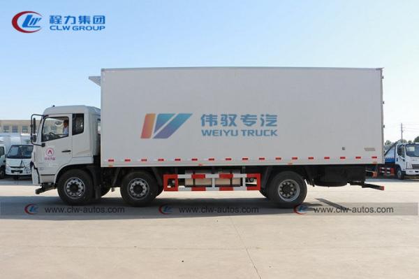 Dongfeng 6x2 20 - congelador de 30 toneladas Van Truck For Vaccine Transport de 9.6m
