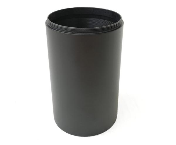 Matte Black Telescope Tripod Accessories , Aluminum Alloy 56mm Scope Sunshade
