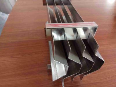 SS304 corrugou a altura da rede de Vane Pack Mist Eliminator 170mm da placa