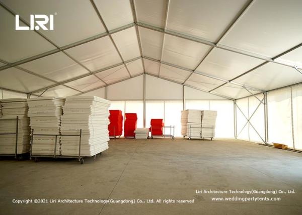 Water Proof 16.4'' Span Industrial Storage Tents With PVC Walls