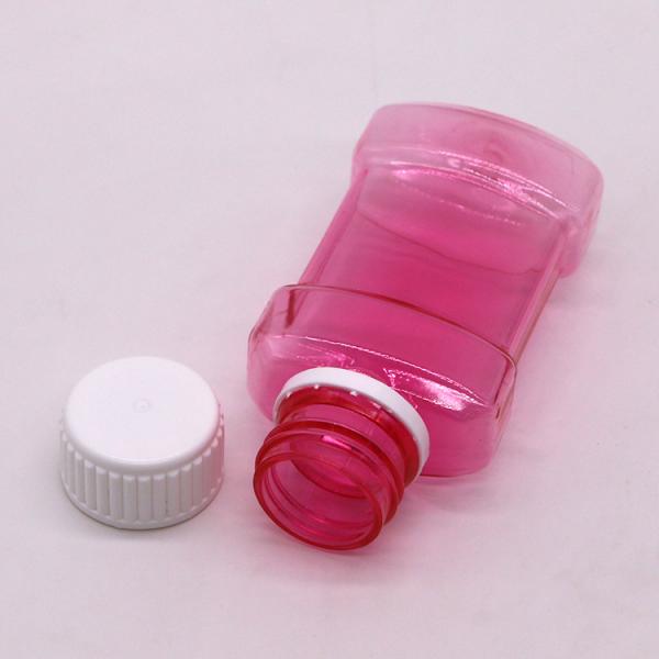 Настраиваемая цветовая печать 75мл ПЭТ пластиковая бутылка для полоскания рта