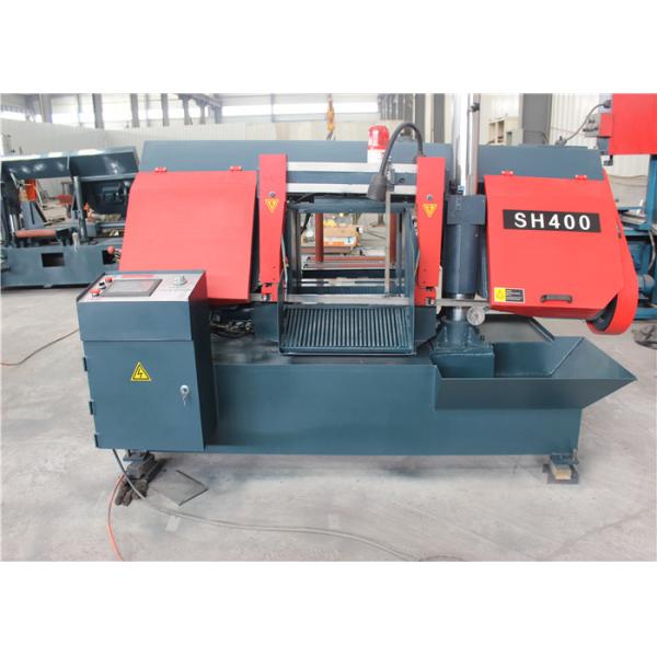 Машина ленточной пилы столбца двойника Cnc роторная горизонтальная гидравлическа