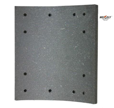 Peças sobresselentes  Asbestos Brake Lining do caminhão de 4515CD 4515ED 194,6 177,8 18.1MM