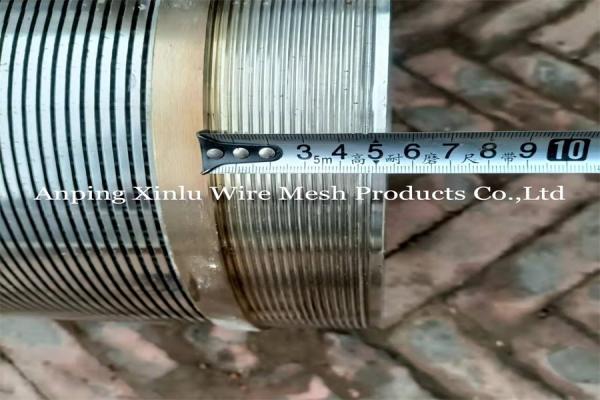 Non Magnetic SS Sand Control Screens Filter Pipe 10ft Length 10 Diameter