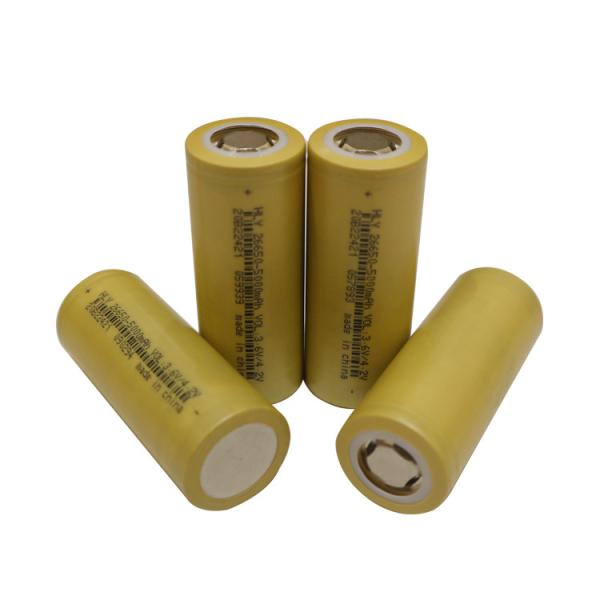 CE NCM Lithium Ion Battery 5000mAh 26650 High Power Density Lithium Ion Batteries