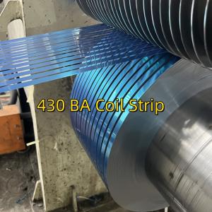 AISI 430 laminado a frio SUS430 1.4016 Faixa de bobina de aço inoxidável com pel
