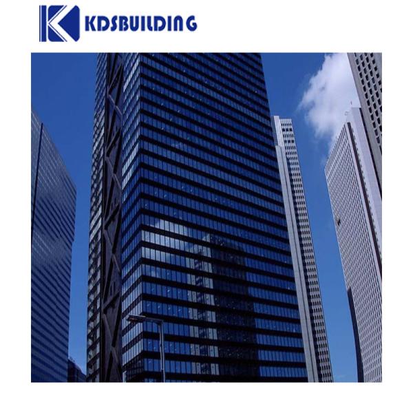 sistema de revestimento de parede de cortina de vidro de construção moderna