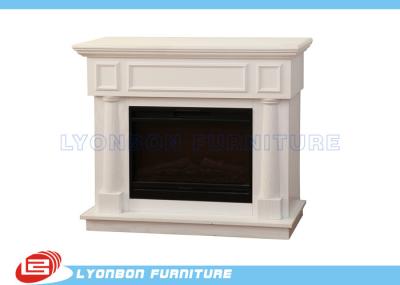Chaminés interiores brancas duráveis do MDF da decoração da sala 1125mm * 320mm * 930mm
