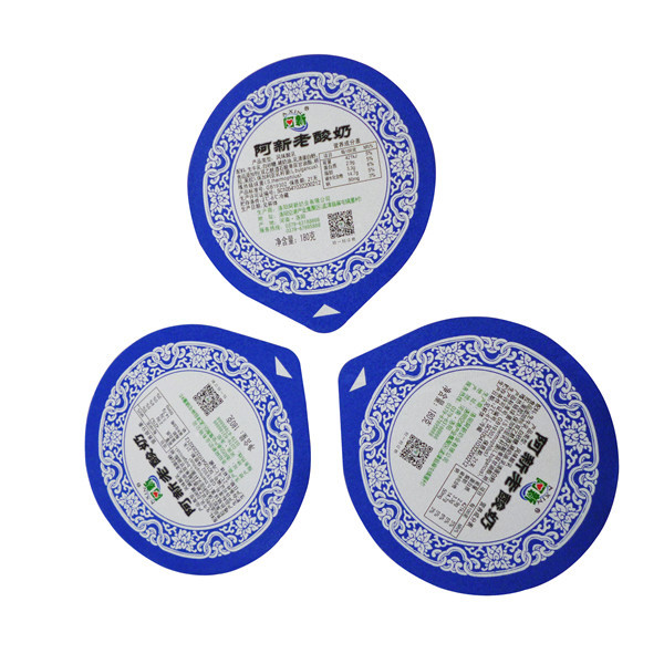 толщина 75um умирает печатание цветов крышки 10 алюминиевой фольги отрезка